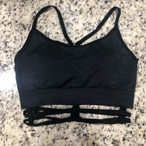 Rib cage sports bra